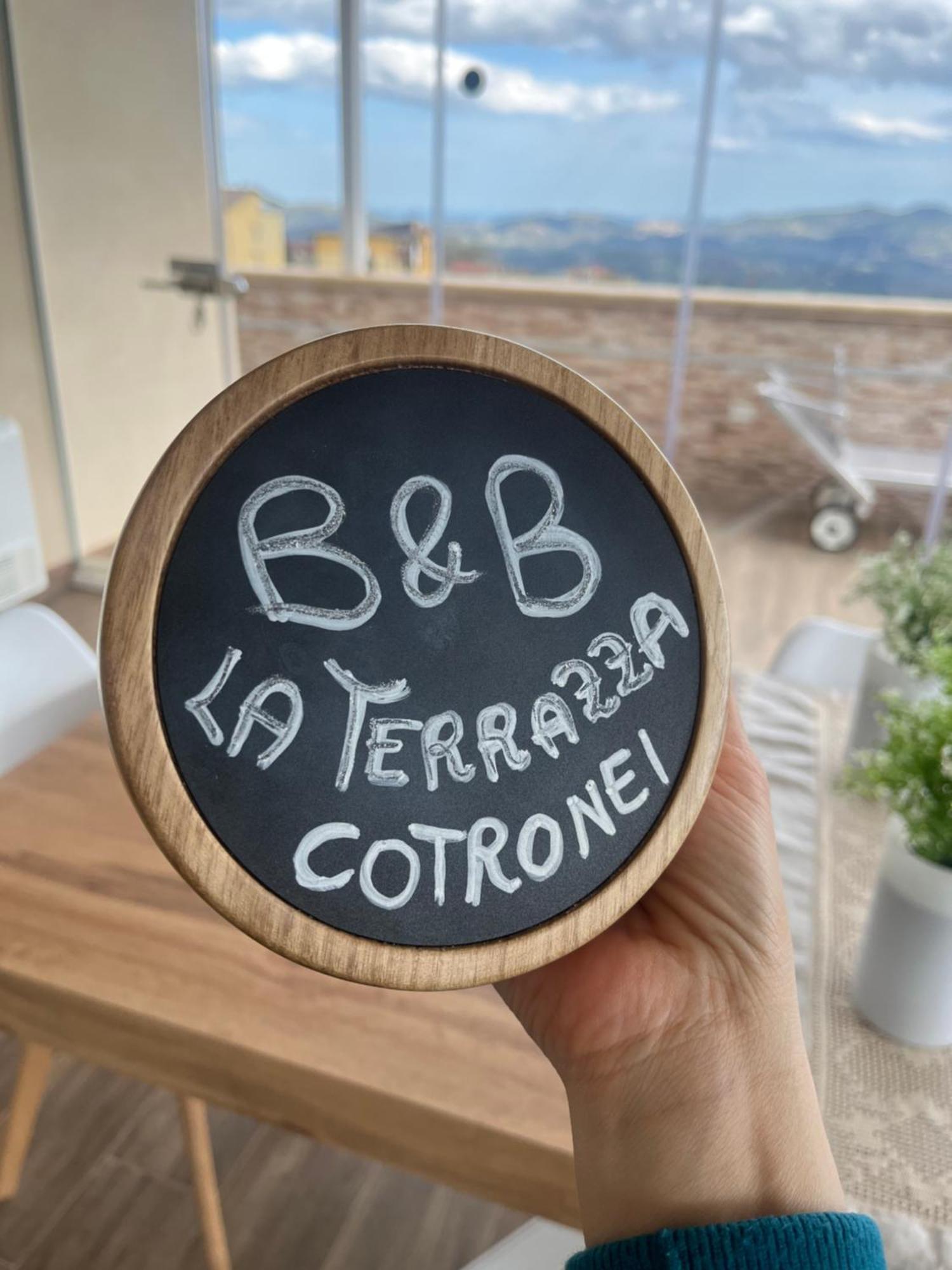 B&B La Terrazza Polifrone Cotronei Kültér fotó